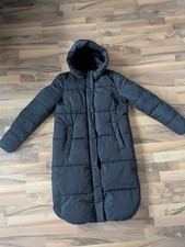 Reserved Wintermantel Lang S Schwarz