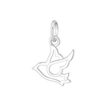 Sterling Silber hohle Taube