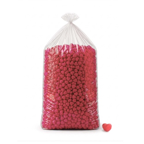 Verpackungschips herz rot - verpackungschips,
