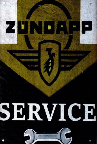 Blechschild zündapp 20x30cm - blechschild,