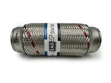 EAG Flexstück Flexrohr (50x180mm) Auspuffrohr - Innen- und Außen-Gewebe