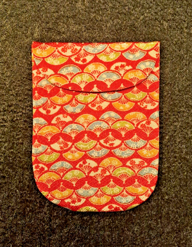 Juzu etui japan seide chirimen - seide,