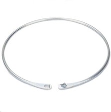 1- 10 Stk Warenring 120mm- 150mm Stahl verzinkt Schlüsselring Gürtelring