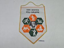 Wimpel "Der Besten FDJ-Gruppe" NVA DDR Bilder Dekoration Militär #24M044