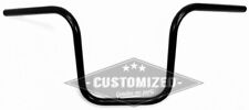 7/8 Inch (22mm) Lenker Universell Narrow Ape Hanger 30cm Schwarz