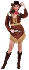 Sexy cow girl kostüm - girl, kleid