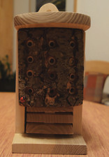 Insektenhotel Holz, Insektenhaus, Nistkasten, Brutkasten