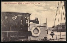 AK Stockholm, Fran D:r Sven Hedins ankomst till Stockholm den 17. Jan. 1909 