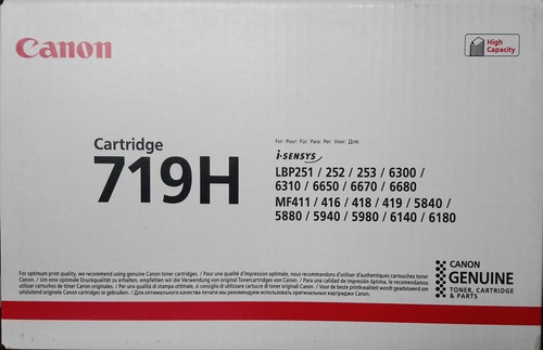 Canon 719h original - canon, black