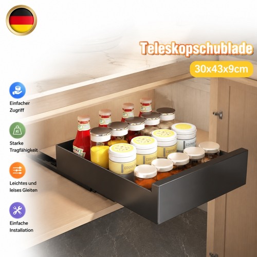Teleskopschublade ausziehbar