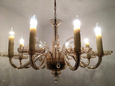 Kristall-Kronleuchter Glas Exklusive Lüster Lüster Lampe Leuchte Ø70cm H80cm