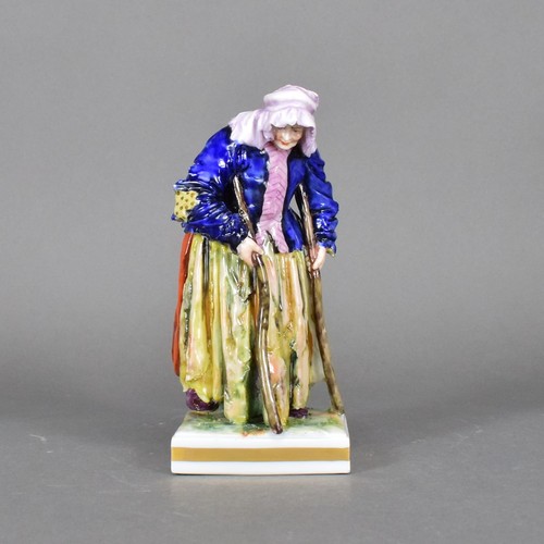Thüringen bettlerin alte frau - bettlerin,