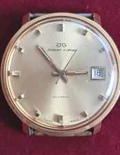 Seltene alte Jaquet Girard  Automatic Armbanduhr mit Datumsanzeige läuft