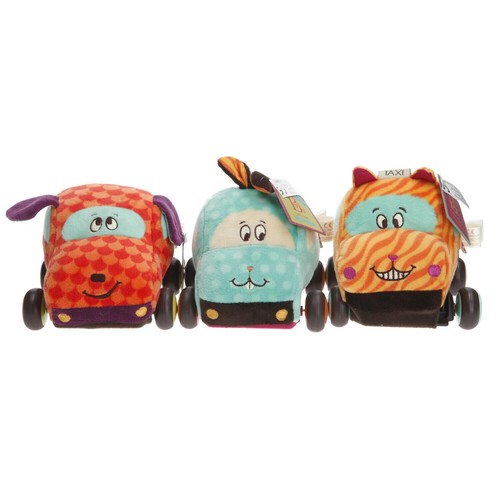 Toys plüsch pull cars - b.toys,