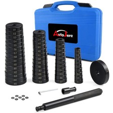 52-tlg Radlager Druckstück Montagescheiben Treibsatz Press Werkzeug 18-65 mm