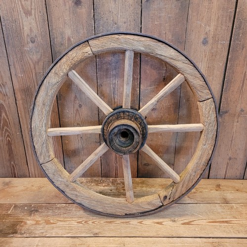 Altes wagenrad 5cm rad - 46,5cm,
