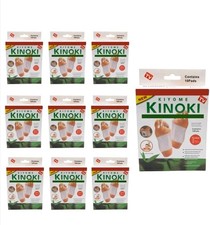 100 Stück Kinoki Kiyome Fuss Pflaster Fuß Pads Tipp nur Natürliche 