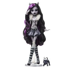 Monster High "Reel Drama" Sammlerpuppe - Clawdeen Wolf in Schwarz-Weiß