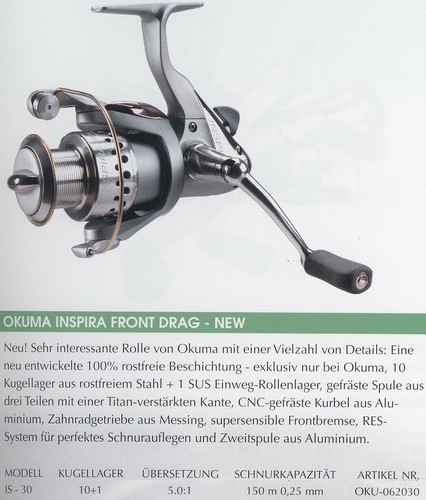 Okuma inspira front - okuma, "inspira