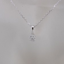 Collier 750/18k Weissgold