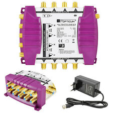OPTICUM Multischalter 9/8 OMS Multiswitch SAT Full HD 4K UHD Multiswitch digital