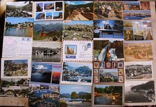 Alle Welt 650 Ansichtkarten von den 50er Jahren bis 2000 gelaufen 590 St (1-90)