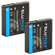 2x Blumax Akku für Casio