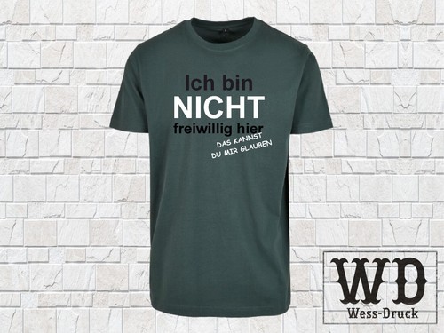 Ich bin nicht freiwillig hier - freiwillig,
