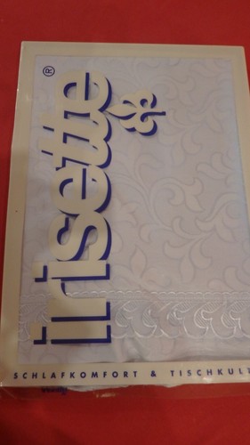Tischdecke irisette hellblau - tischdecke,