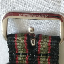 FEROCASE Uhrarmband 28 cm lang Breite  2 cm gestreift