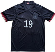Deutschland Trikot Gr. M SANE EM 2020 auswärts schwarz EURO 20 Adidas DFB Shirt