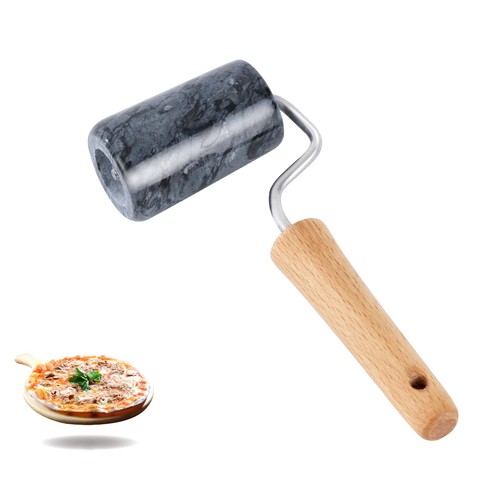 Teigroller backzubehör marmor - teigroller,