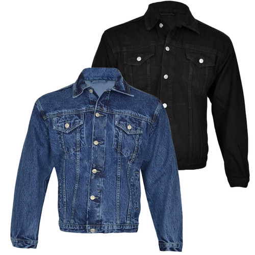 Klassische herren jeansjacke - herren,