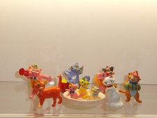 Disney Figuren: Bernhard und Bianca: Heimo 70er Jahre: kompl. Satz mit 6 Figuren