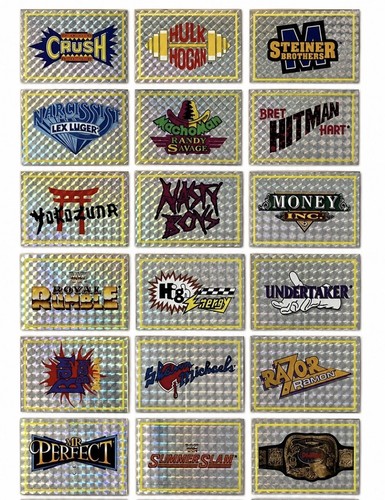 Merlin wwf holo shiny sticker - merlin,
