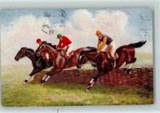 12083431 - Hindernisrennen - Tucks AK Nr. 9509 AK Hindernisreiten