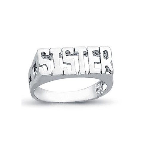 Sterlingsilber sister ring mit - sterlingsilber,