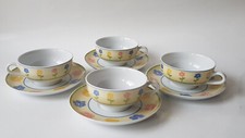Hibben 4 Teetassen und 4 Untertassen