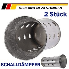 2x Auspuff Schalldämpfer