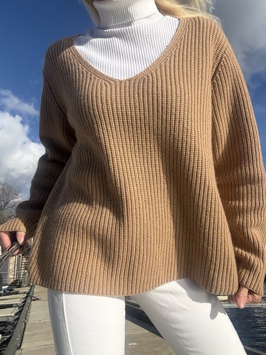 Legerer pullover 42 44 - legerer, gr.40/42/44
