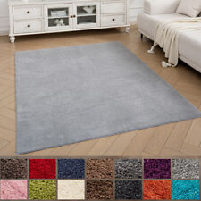 Teppich Einfarbig Flauschiger