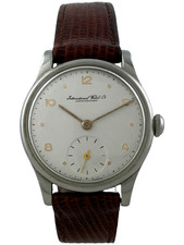 Herrenarmbanduhr IWC Calatrava Handaufzug Kal. 88, kleine Sekunde, funktioniert