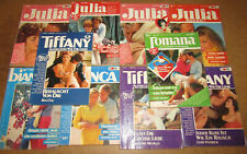 10 Cora Altausgaben, Romanhefte aus den 1980ern, z.B. Julia Tiffany Bianca zh292