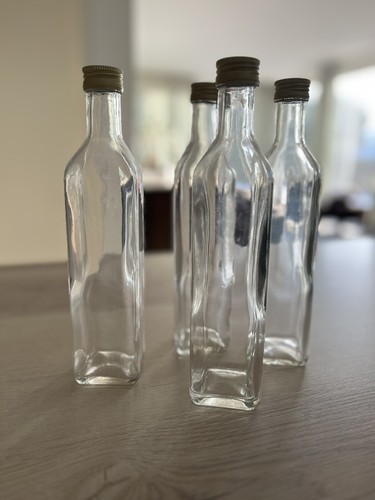 Glasflasche 500 mit - 500,
