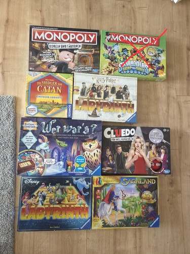 Brettspiele sammlung siedler - sammlung,