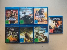 Sandalen Abenteuer Blockbuster 7x Blu-Ray Film Sammlung FSK18 Conan Titanen
