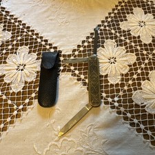 Altes Art Deco Werbe Taschenmesser - Maybaum - Hugo Bauermann Solingen