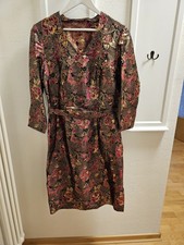 Traditionelles chinesisches Kleid Cheongsam In Rot und Gold Gr. ca. 38 