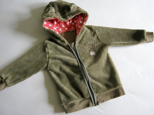 Plüsch kapuzenjacke mit - plüsch-kapuzenjacke,