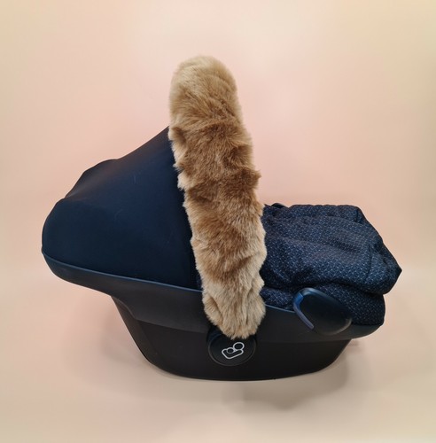Luxus kunstfell kinderwagen - kunstfell,